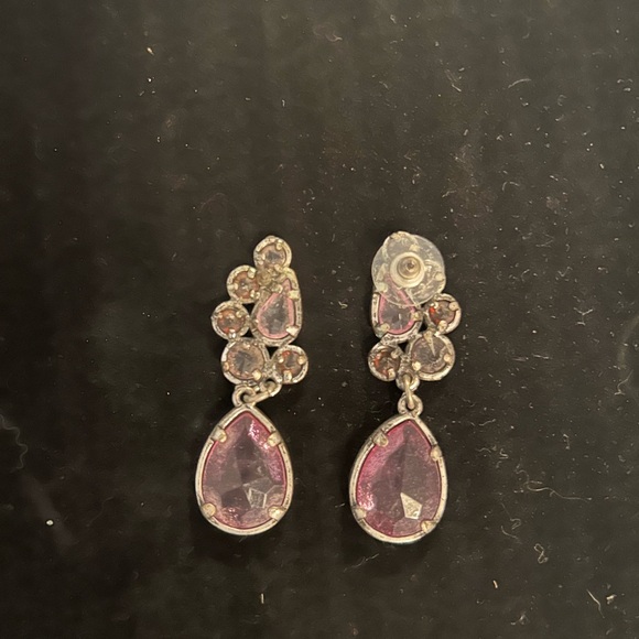 Lavender stones. Unique setting of 3. Will break up the set - Picture 4 of 9